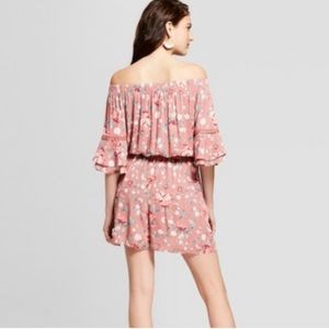Brand NEW Pink Floral Romper